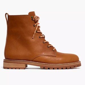 The Clair Lace-Up Boot in Leather